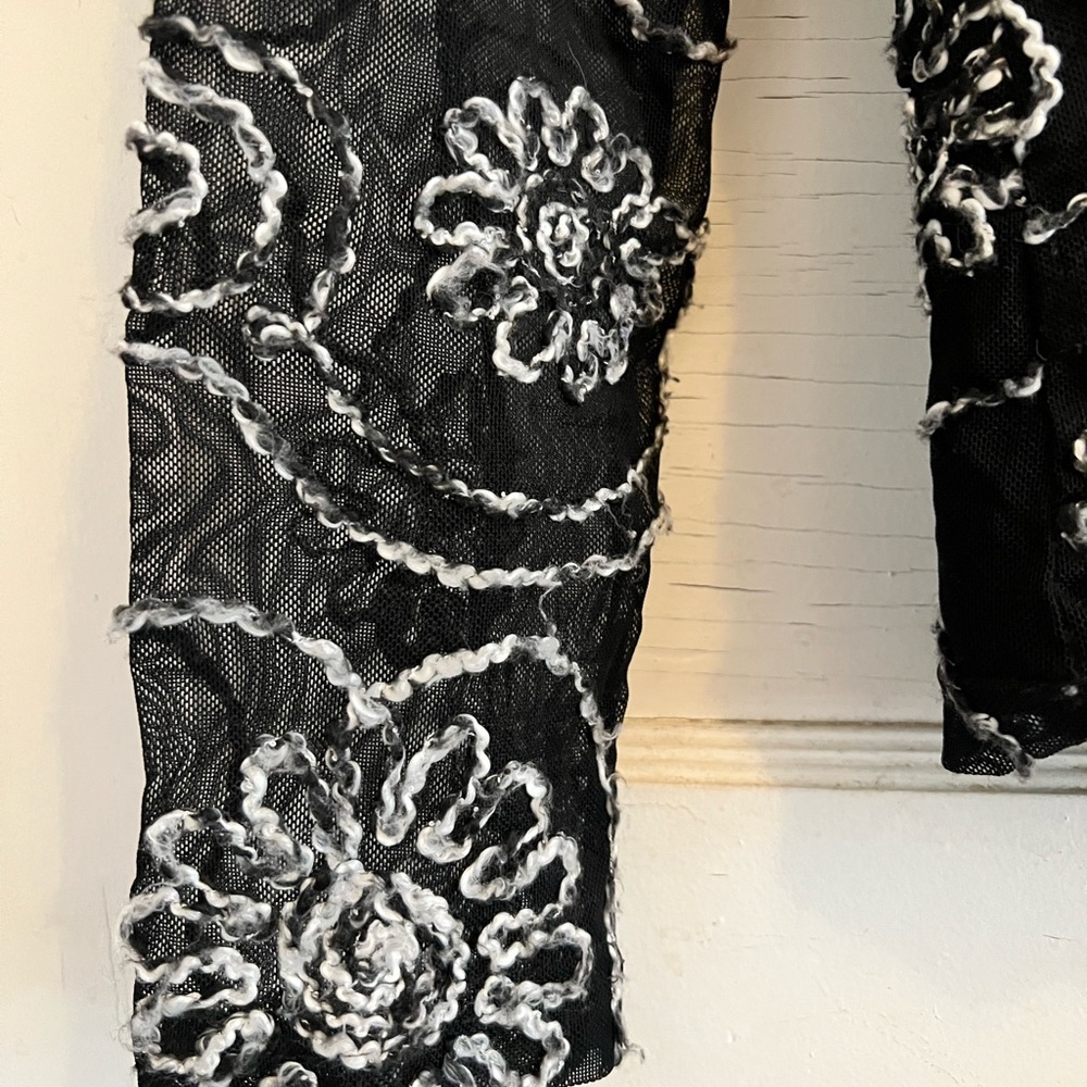 Script Long Sleeve Top - Picture 2 of 5